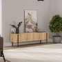 Hanah Home Soporte de TV Herman - Roble zafiro